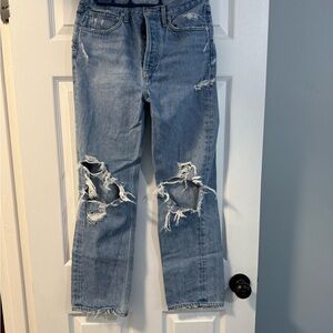 Agolde  - Women’s - Blue Denim Jeans - 26